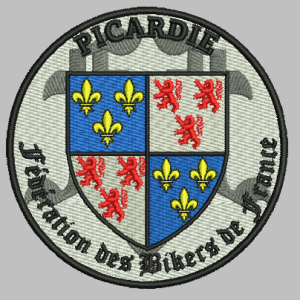 Patch FBF PICARDIE – 9 cm