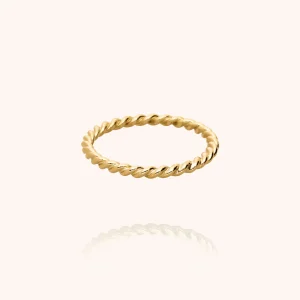 Bague Héra Torsadée n°3 - or jaune 750/1000