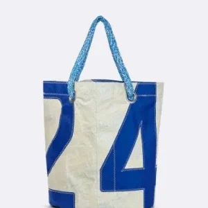 FAMILY BEACH BAG TECHNIQUE BLEU