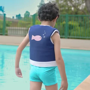 Maillot de bain flottant garçon : Fishy